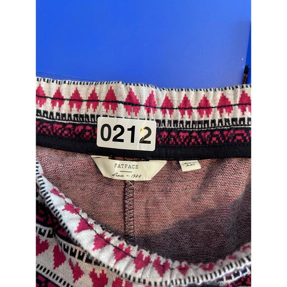 Fat Face Ladies Womens Multi Colored Drawstring Jogger Casual Pants - Picture 8 of 8